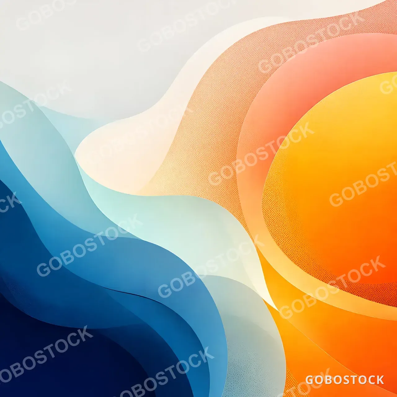Luminous Abstract Gradient Mesh — Detail Study — AI-generated image made with GPT Image 2 Edit on Gobostock